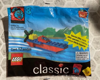MIP 1999 McD McDonald s HAPPY Meal Toy LEGO 8 Blue Fry Girl 12 Pcs Made in Denmark