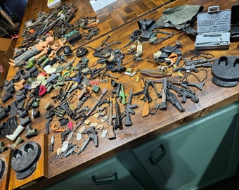 1990s GI Joe and 21st Century Military Action Asscessoriies Qty of 345 Pcs