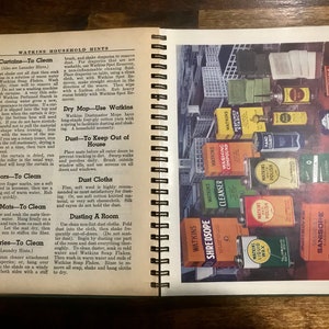 1941 Watkins Household Hints Book Illustrated Advertising Products afbeelding 6