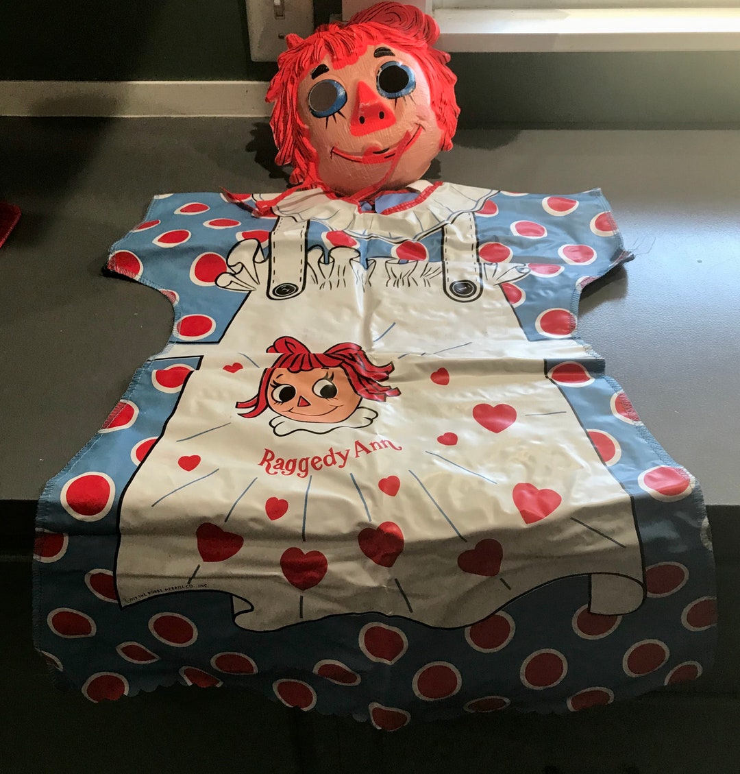 Vintage 1979 (ben Cooper) Raggedy Ann Costume & Mask - Etsy