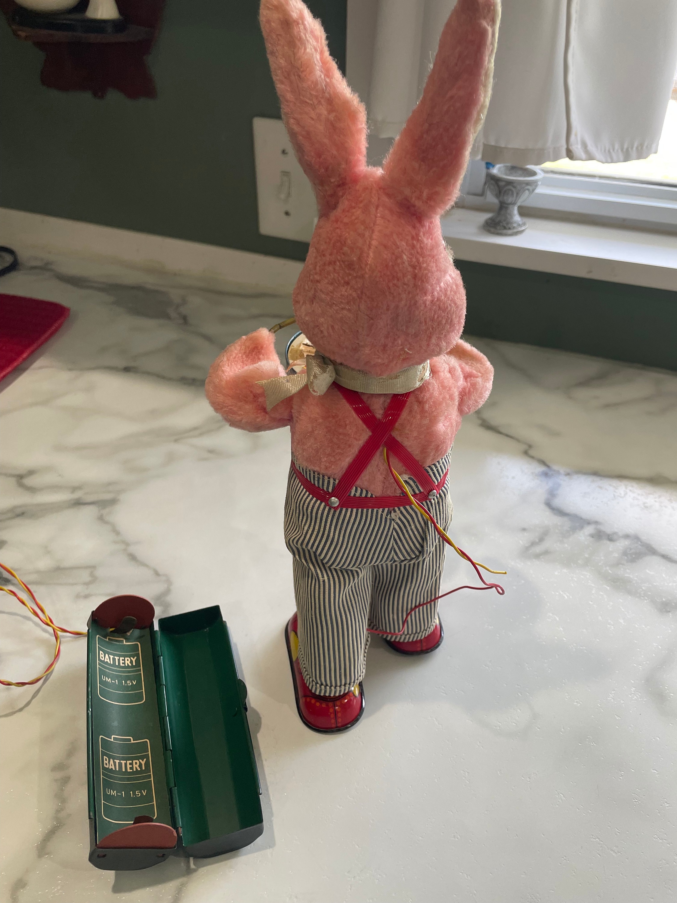 Jouet Lapin à remonter, mécanique, Horloge, Batteur, pour , de fête, récompense en Classe, de noël | Remplisseur de Sac de Jouet d'action Mignon Portable Jouet Lapin à remonter, mécanique, Horloge, Batteur, pour , de fête, récompense en Classe, de noël | Remplisseur de Sac de Jouet d'action Mignon Portable