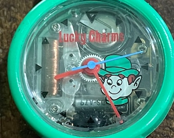 1990's Lucky Charms See Thru Wrist Watch