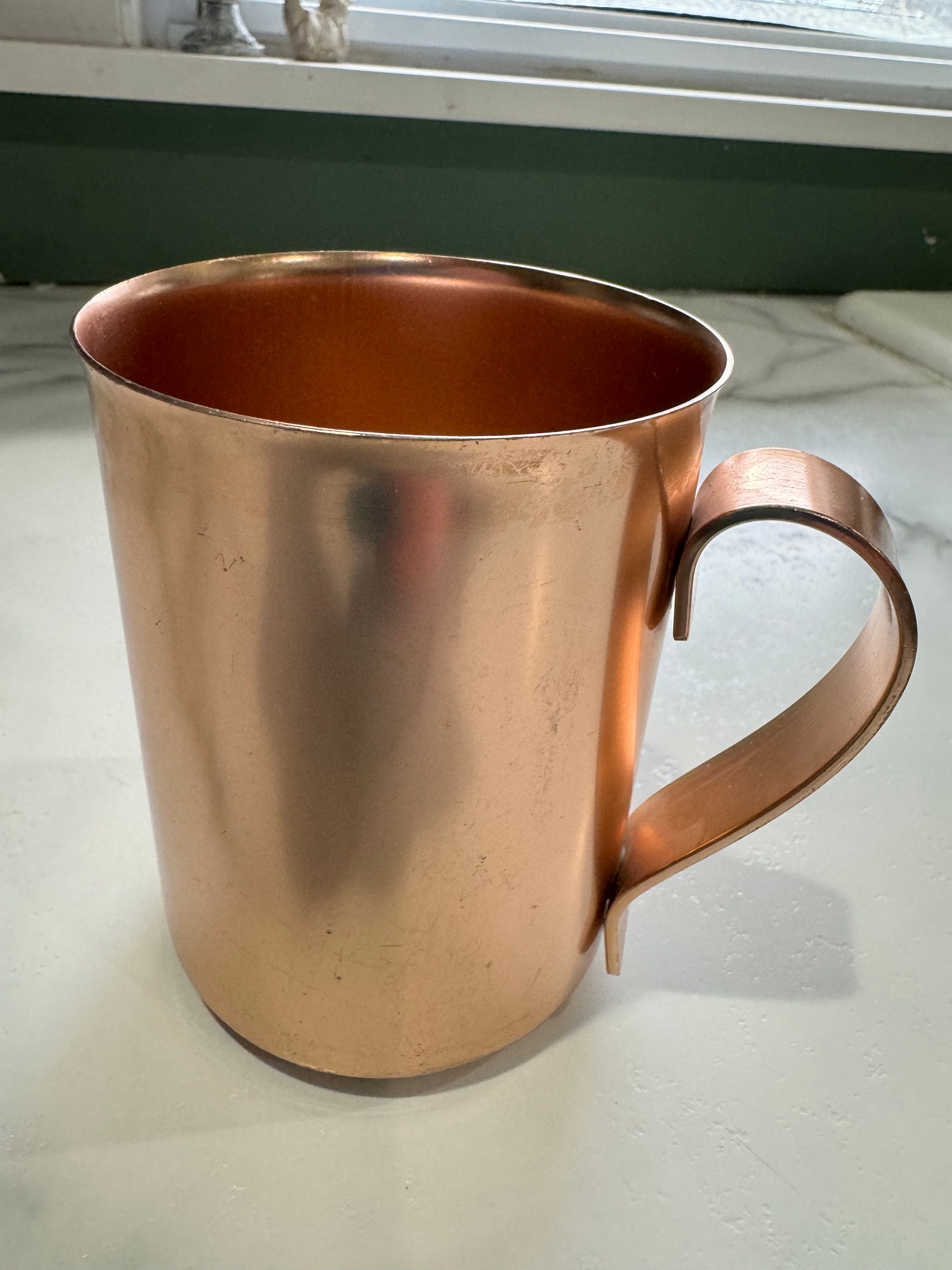 1950's Qty of 1 Bascal Copper Color Aluminum Anodized Mug - Etsy