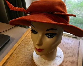 1950's and Nostalgic Wool Hat