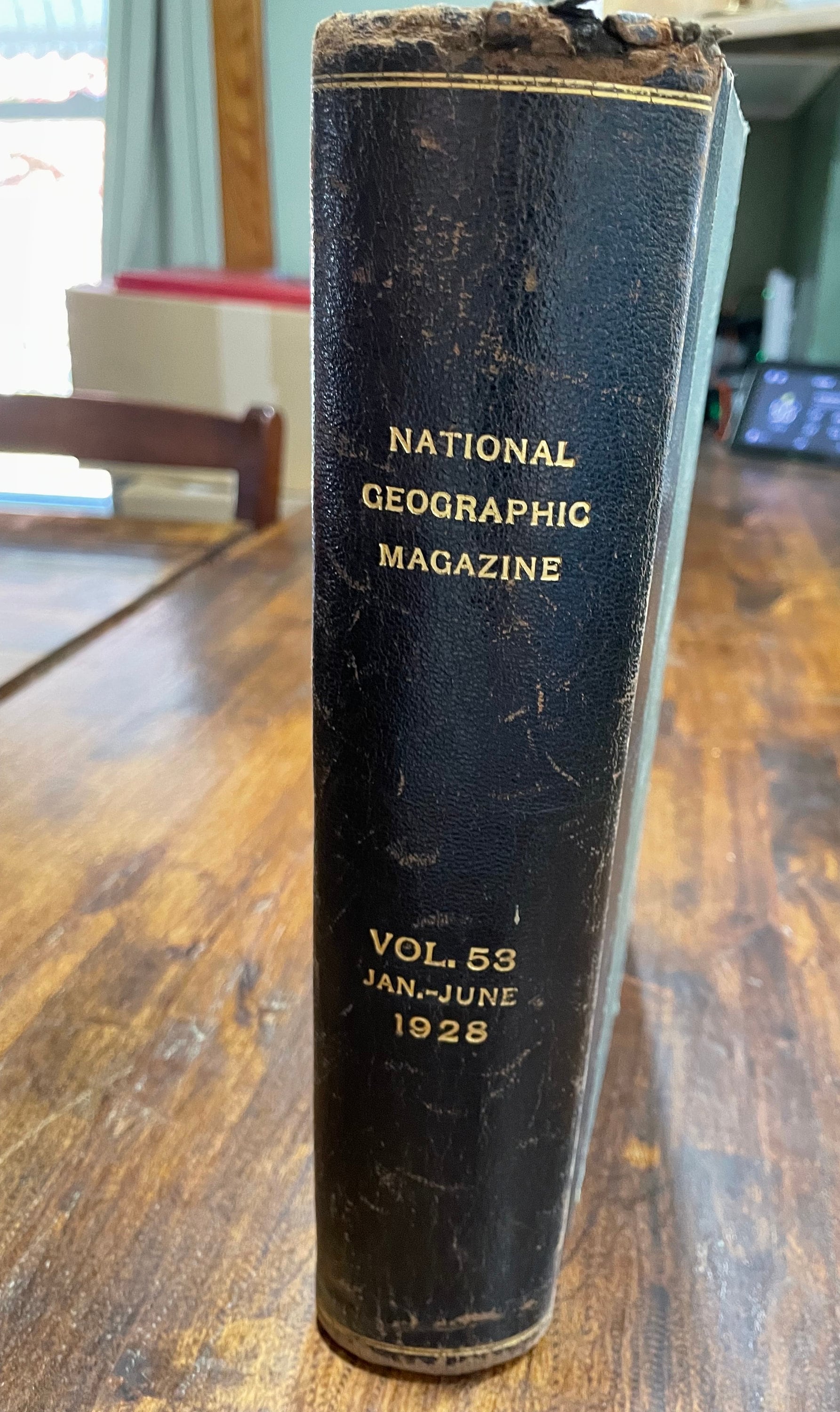 National Geographic Magazines January 1928 Thru June 1928 Vol 53