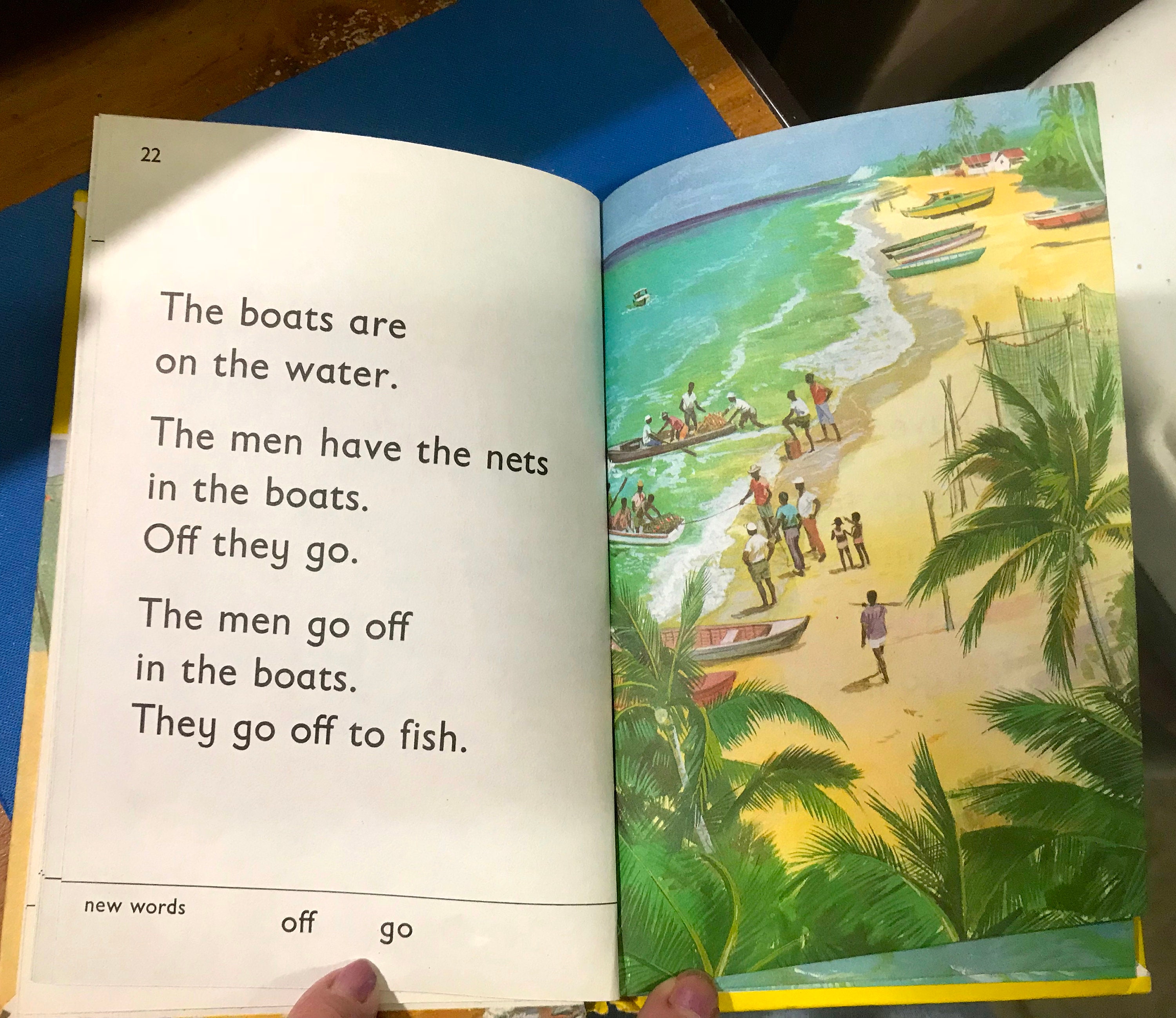 Vintage 1974 on the Beach Ladybird Book - Etsy