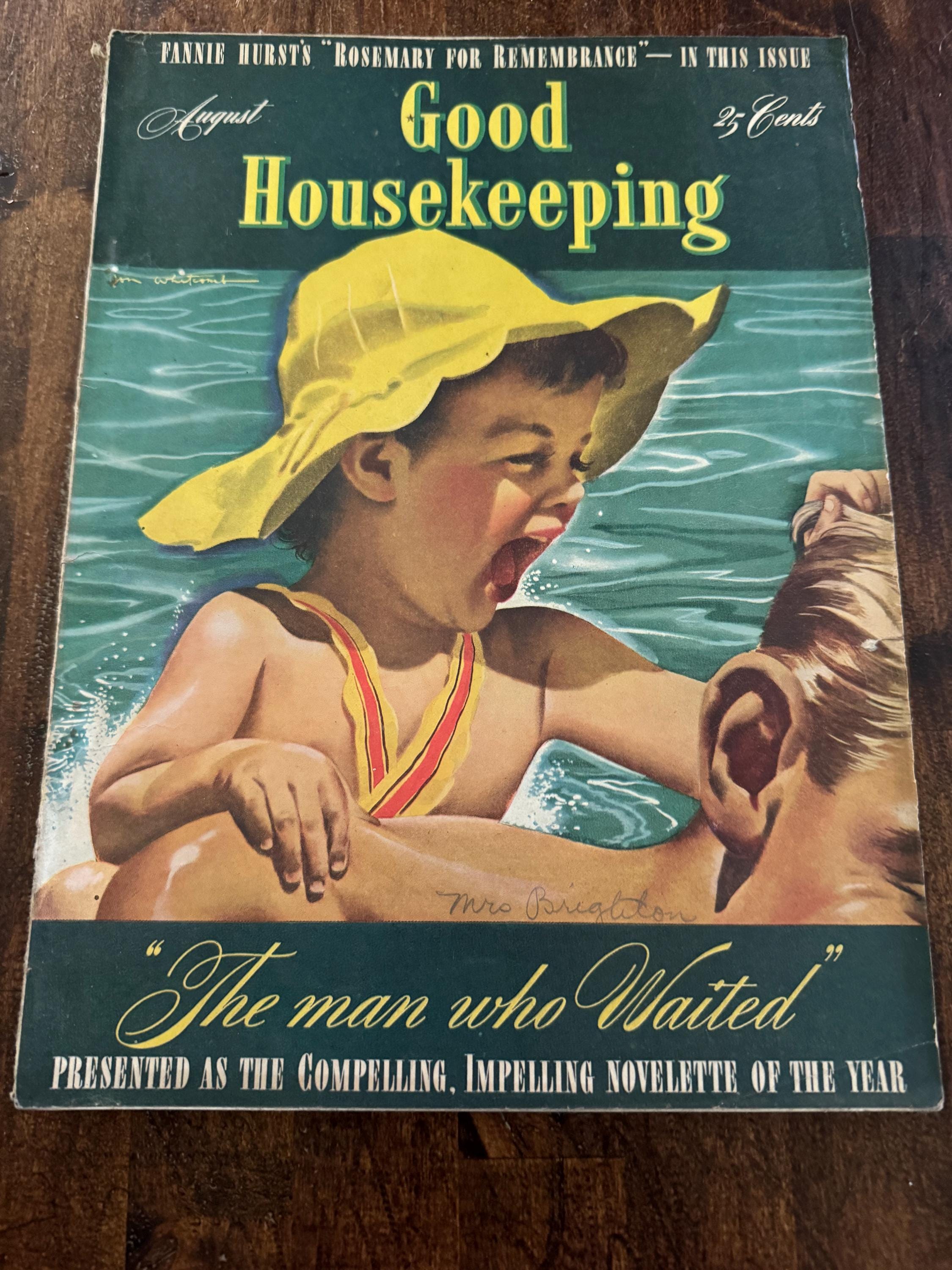 1940 August Good Housekeeping Magazine - Etsy