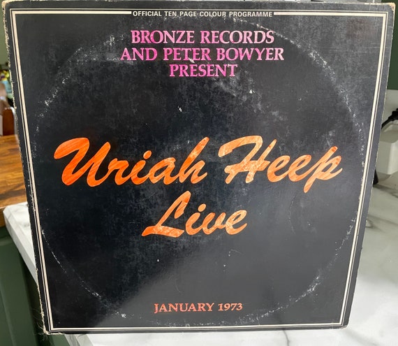 Original 1973 Uriah Heep Live Album - Etsy