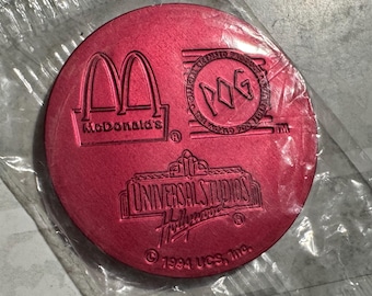 1994 Mcdonalds Hollywood Red Metal Pog Jaws MIP - Etsy