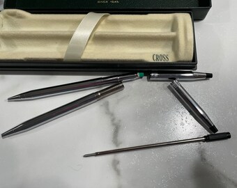 校庭筆銀 クロス 万年筆 3006 シルバー CROSS 3006 Sterling Silver Fountain