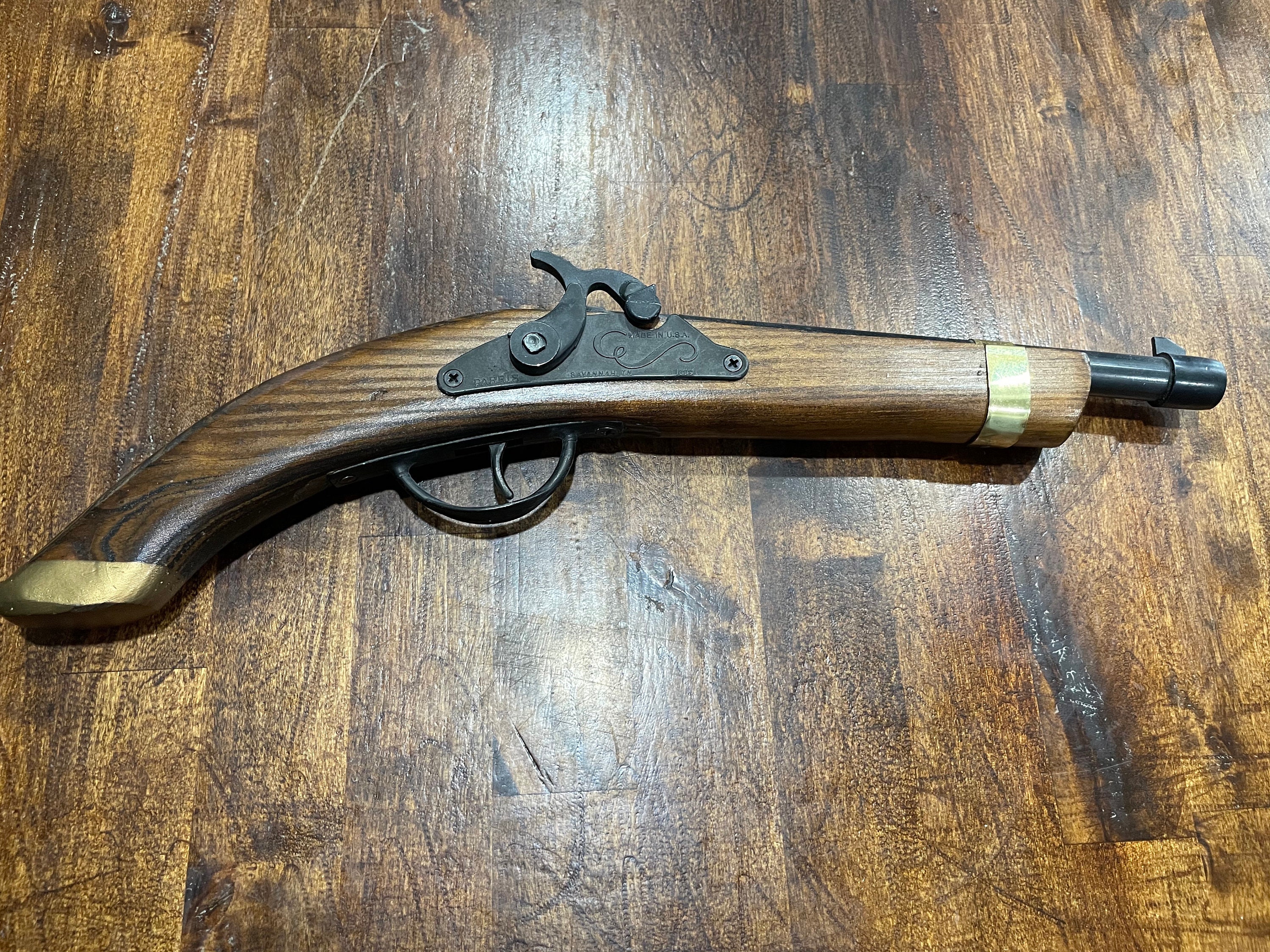 1960's Parris Flintlock 1689 Toy Cap Gun Made Savannah, TN