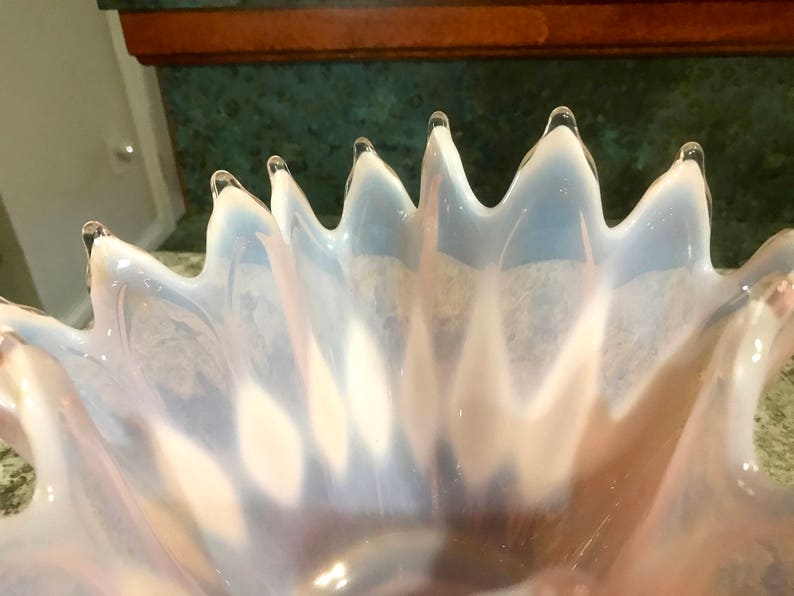 Vintage Fostoria Art Glass Heirloom Pattern Rose or Pink Etsy