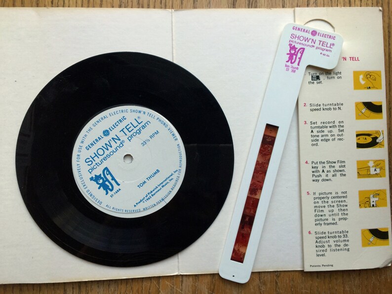 1965 Show' N Tell Record Tom Thumb image 3
