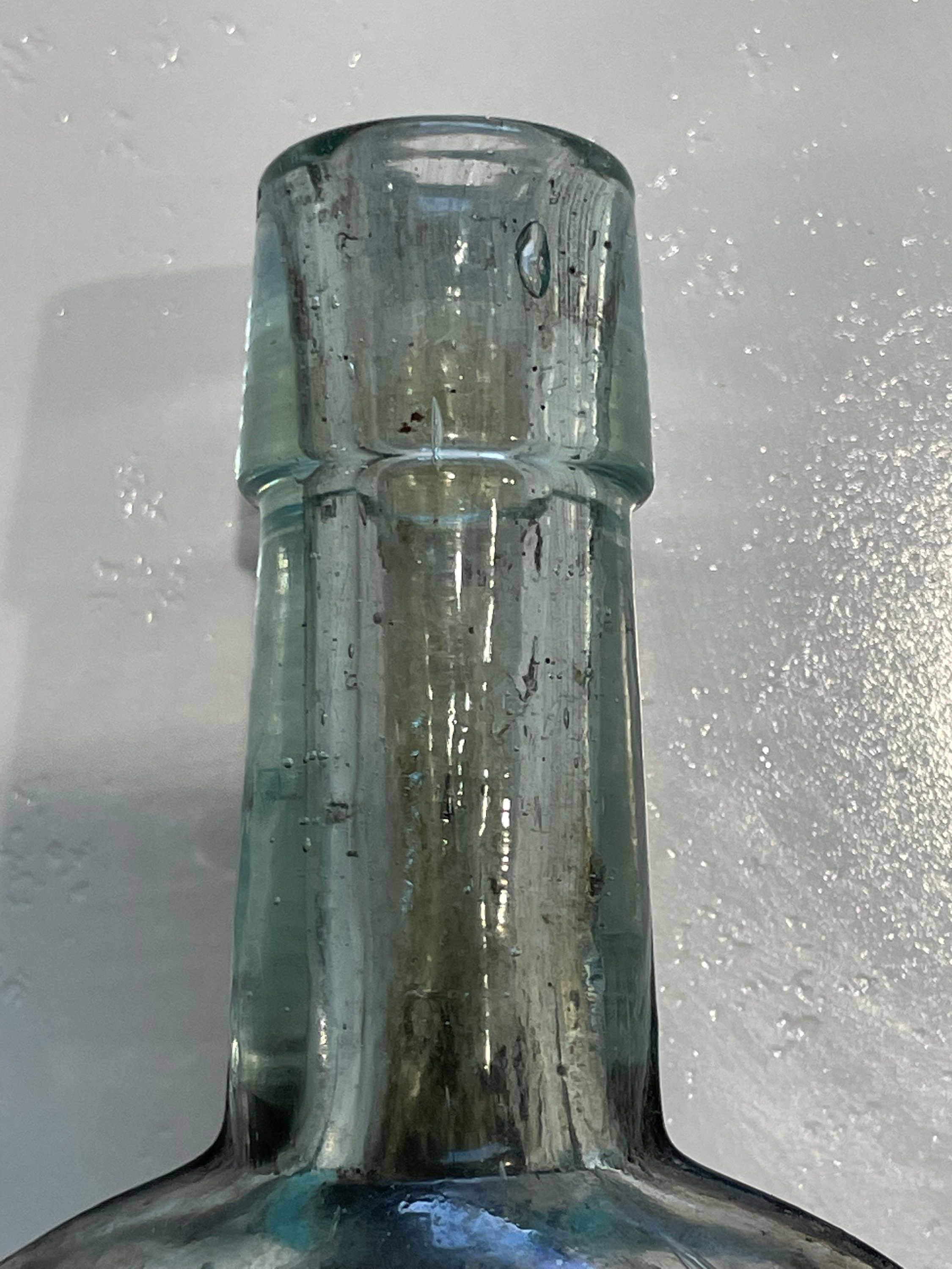 1800 Era Medicine Bottles Qty of 3 (one is Blueish Green