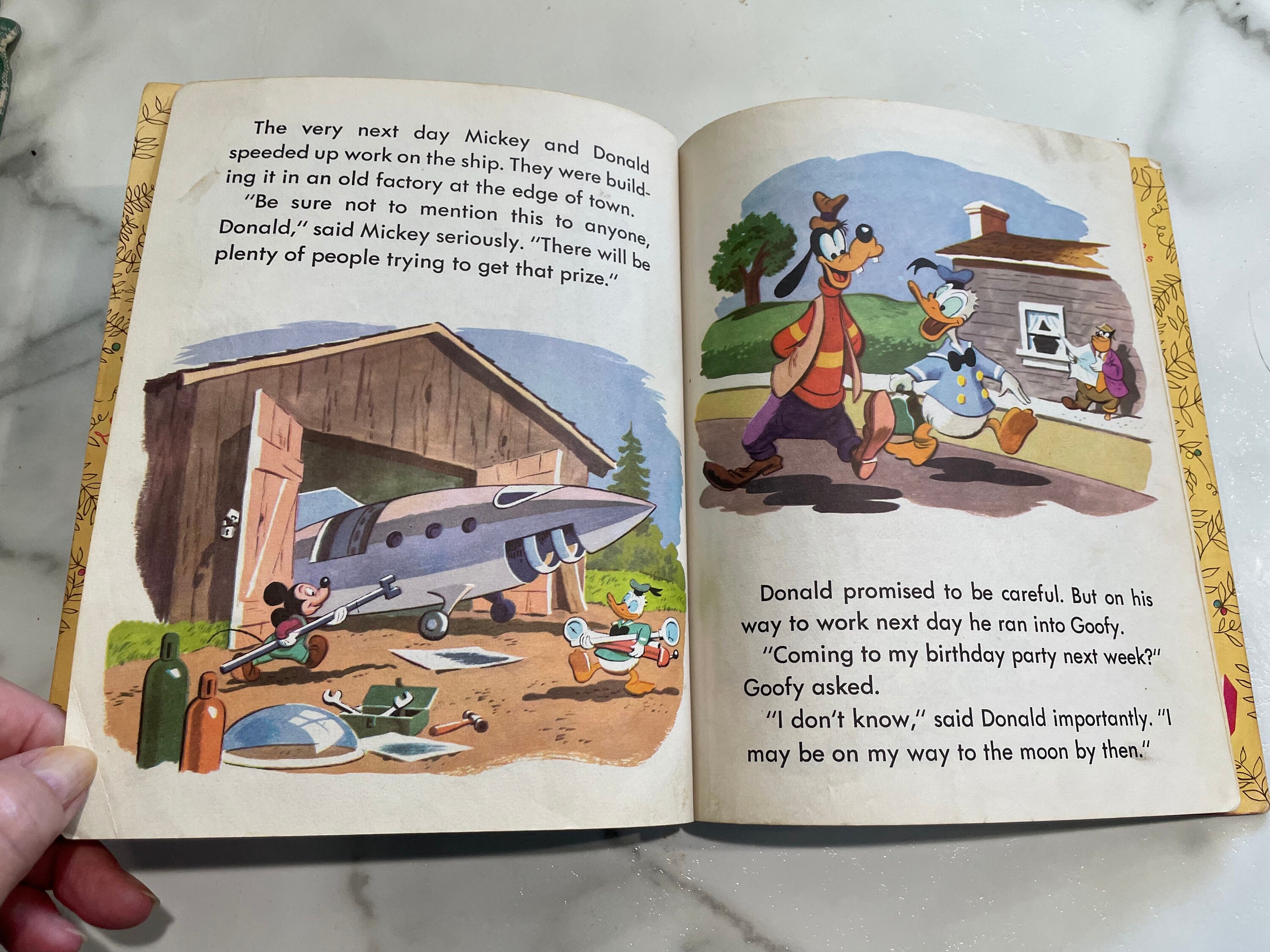 1952 Walt Disney Mickey Mouse and His Space Ship 1st Edition A - Etsy