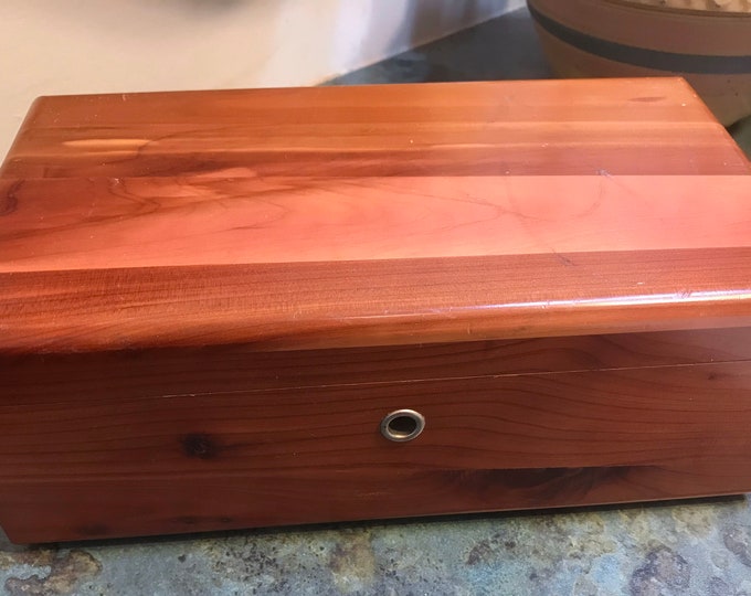 Small Miniature Lane Cedar Chest Banner Whitehill Beautiful Etsy