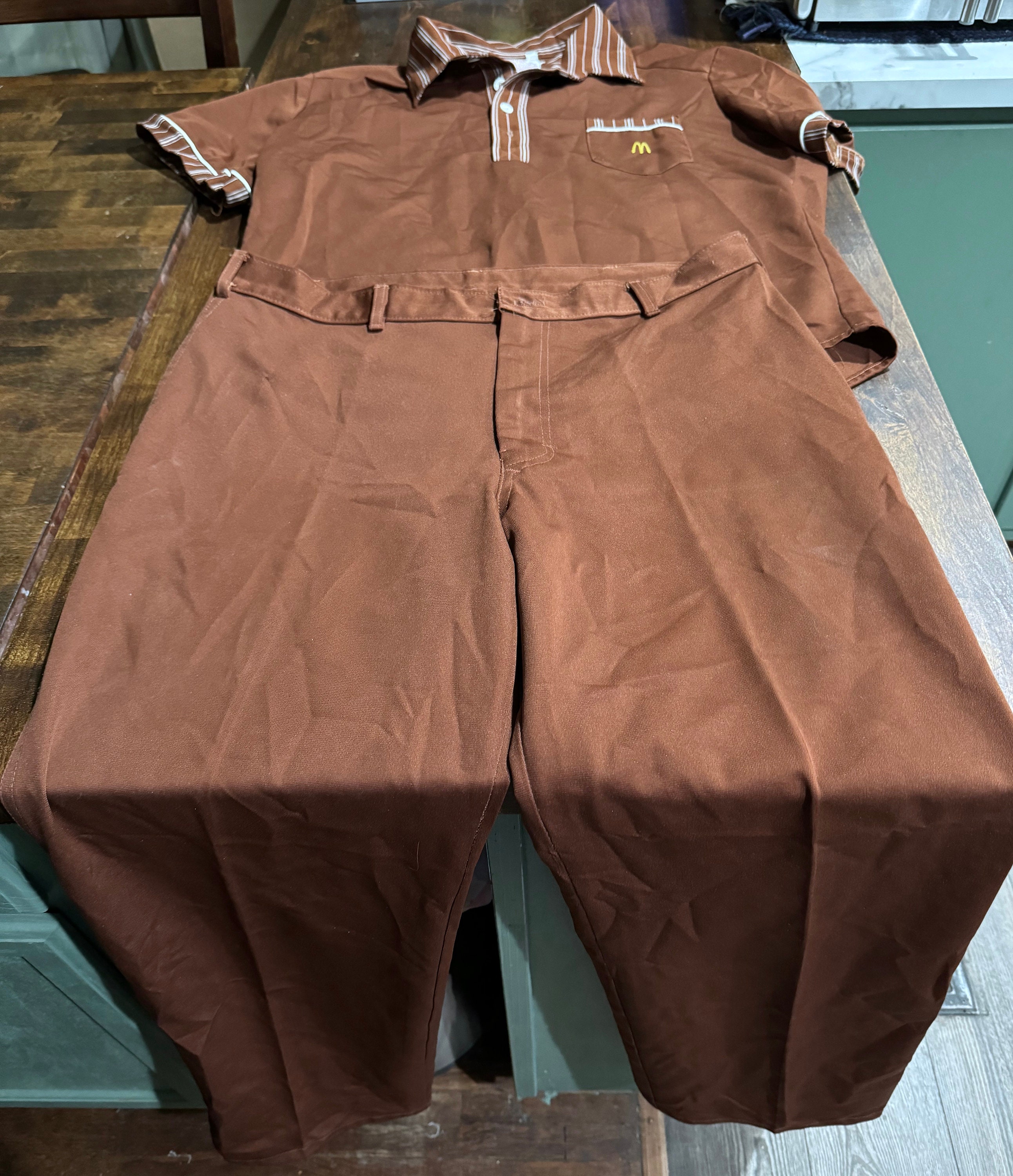 80s McDonald's 1983コピーライト ユニフォーム ポロシャツ 1983 Rare