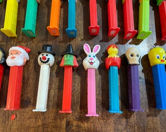 Vintage Pez Candy Dispensers Qty of 31 - Etsy