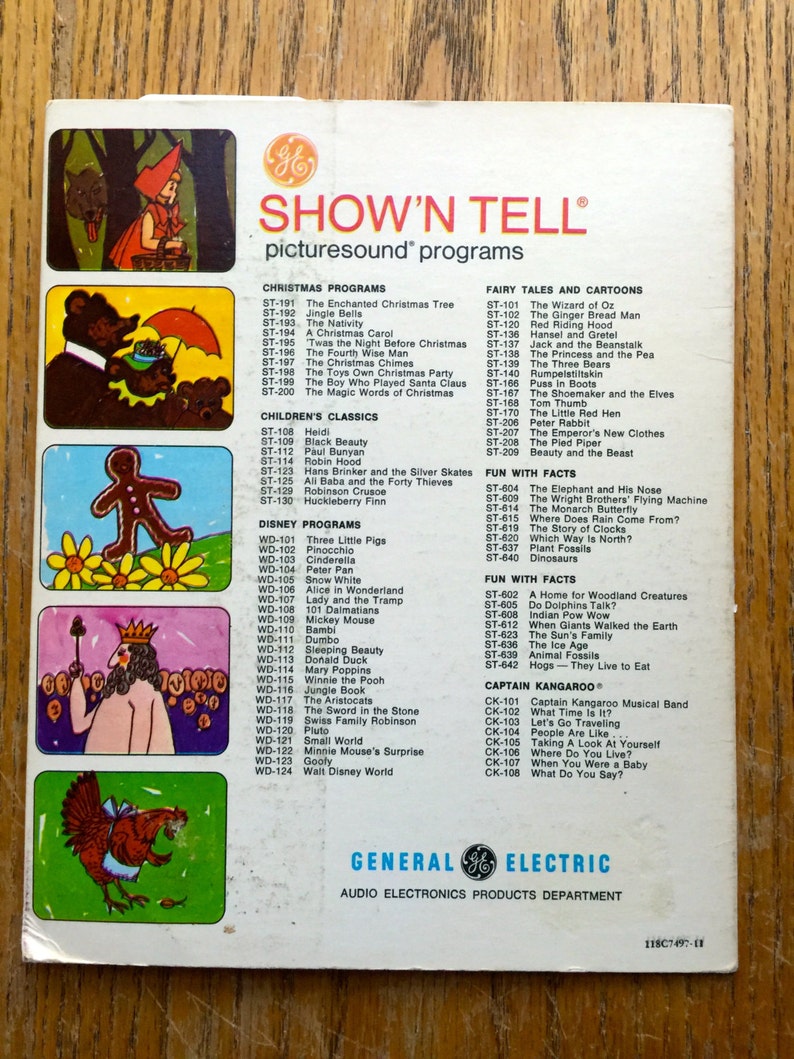 1965 Show' N Tell Record Tom Thumb image 4