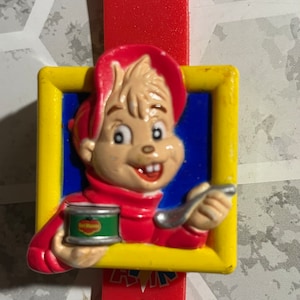 1991 Alvin the Chipmunk Del Monte Snack Cup Wrist Watch