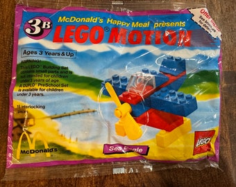 1989 McD McDonald's Lego Motion No 3B Sea Eagle Mint in Package