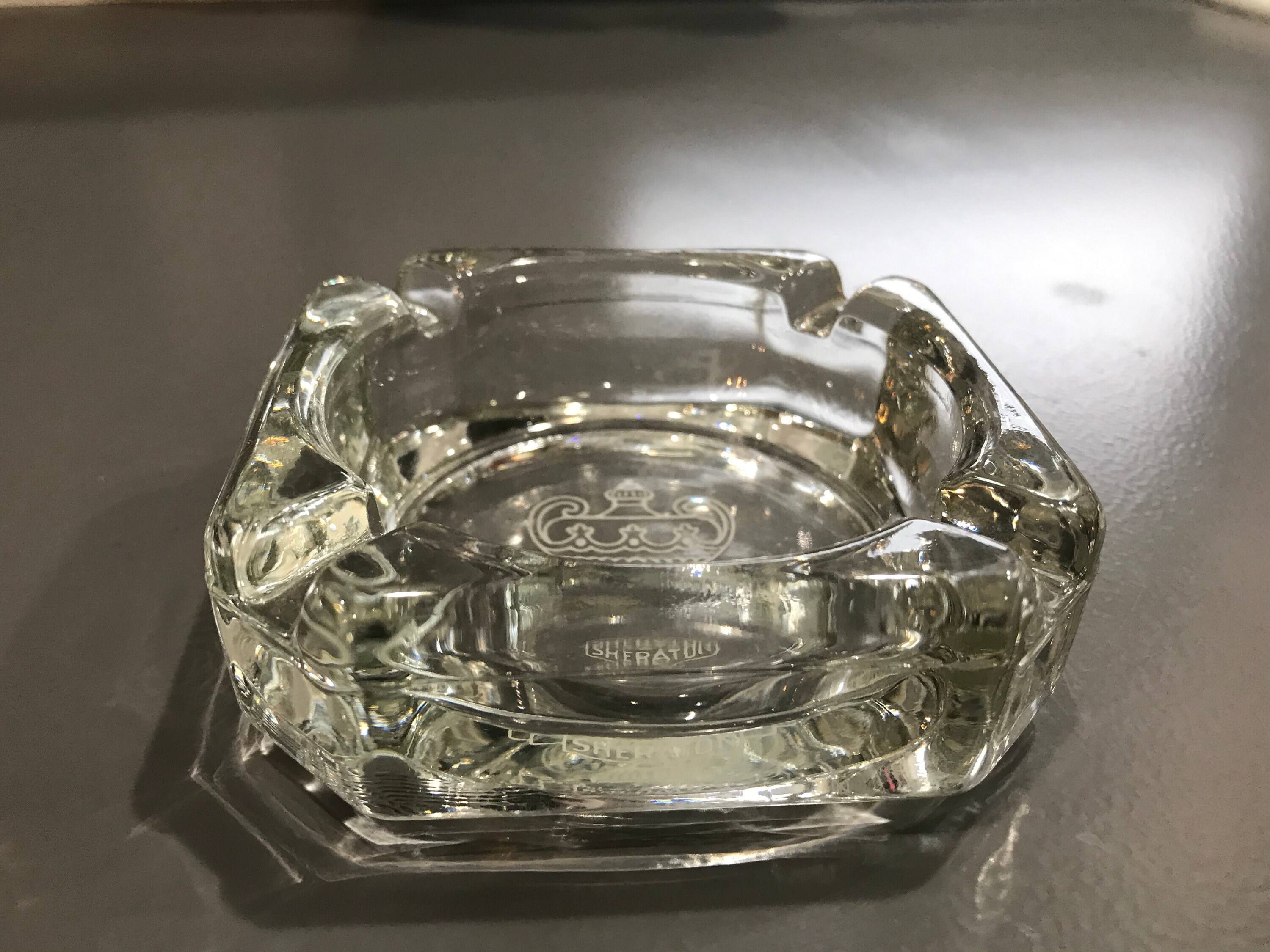 Vintage Sheraton Hotel Ashtray Rare Original Logo Design Etsy
