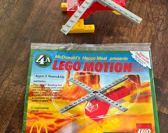 1989 McD McDonald's Lego Motion No 4A Wind Whirler Loose with Original Package and Instructions