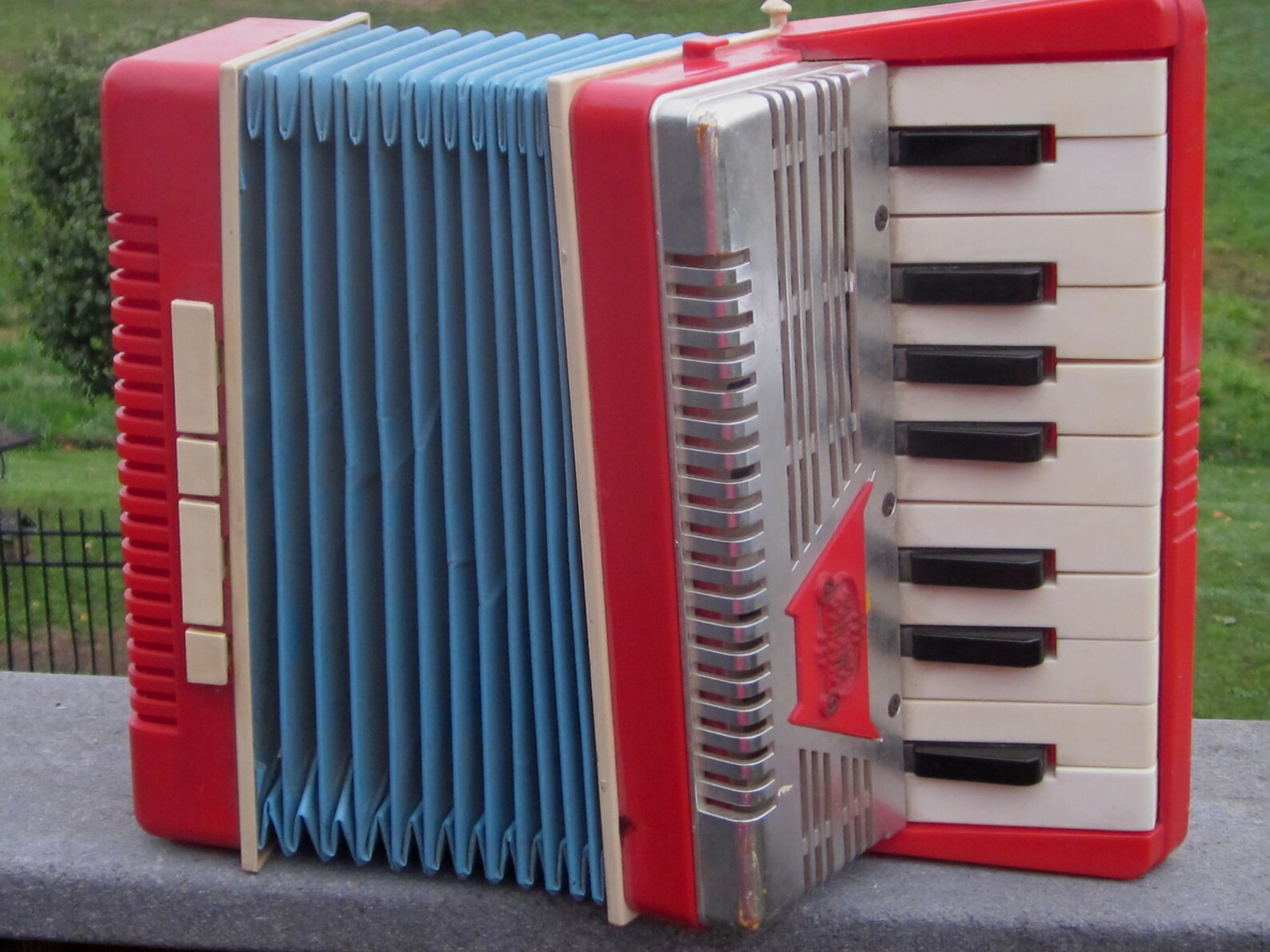 Emenee Child's Toy Accordion 1950's Era Etsy