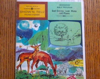1967 Show' N Tell Record God Creates Land, Water and Plants