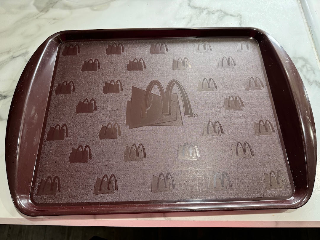 1990's Mcdonalds Restaurant Brown Serving Tray Qty of 1 - Etsy