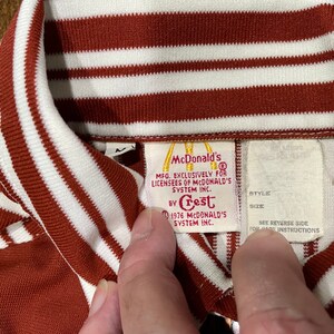 1976 Rare Mcdonalds Employee Uniform Shirt and Pants - Etsy