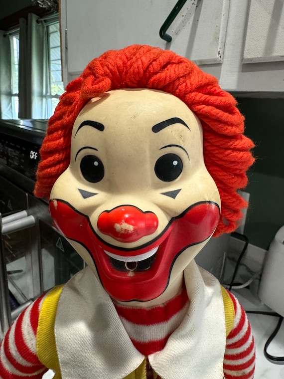 1978 Ronald Mcdonald Whistle Doll 21 Inches Tall - Etsy