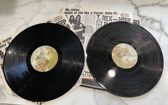 Original 1973 Uriah Heep Live Album - Etsy