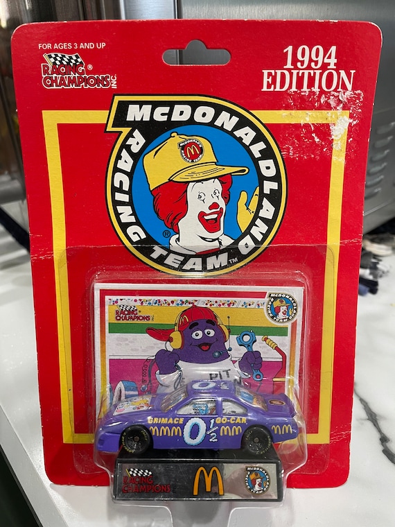 1994 Racing Champions Mcdonald's Grimace Die Cast Car Mint in