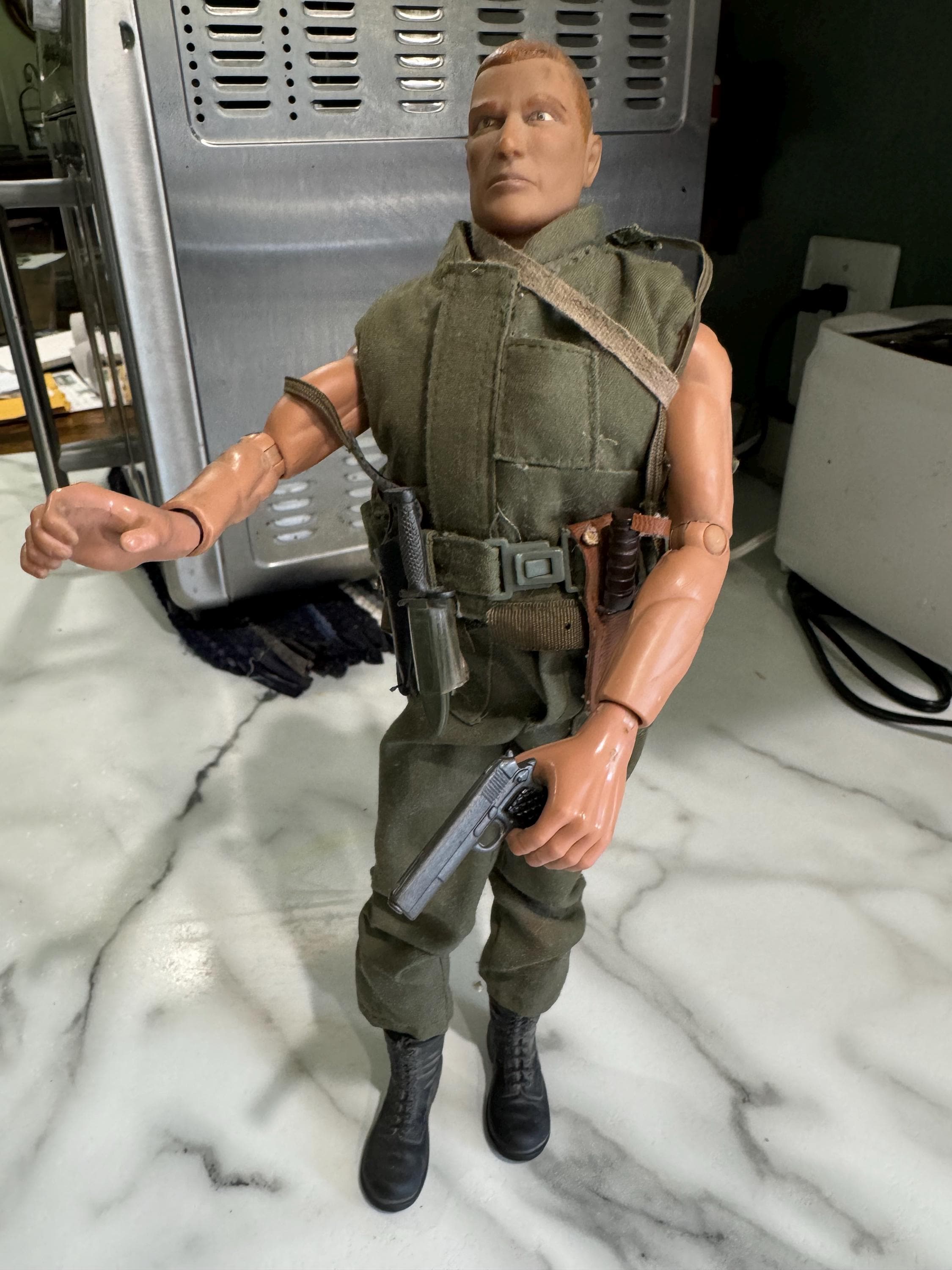 1998 21st Century Toys 12 Inch G I Joe Soldier With Accessories