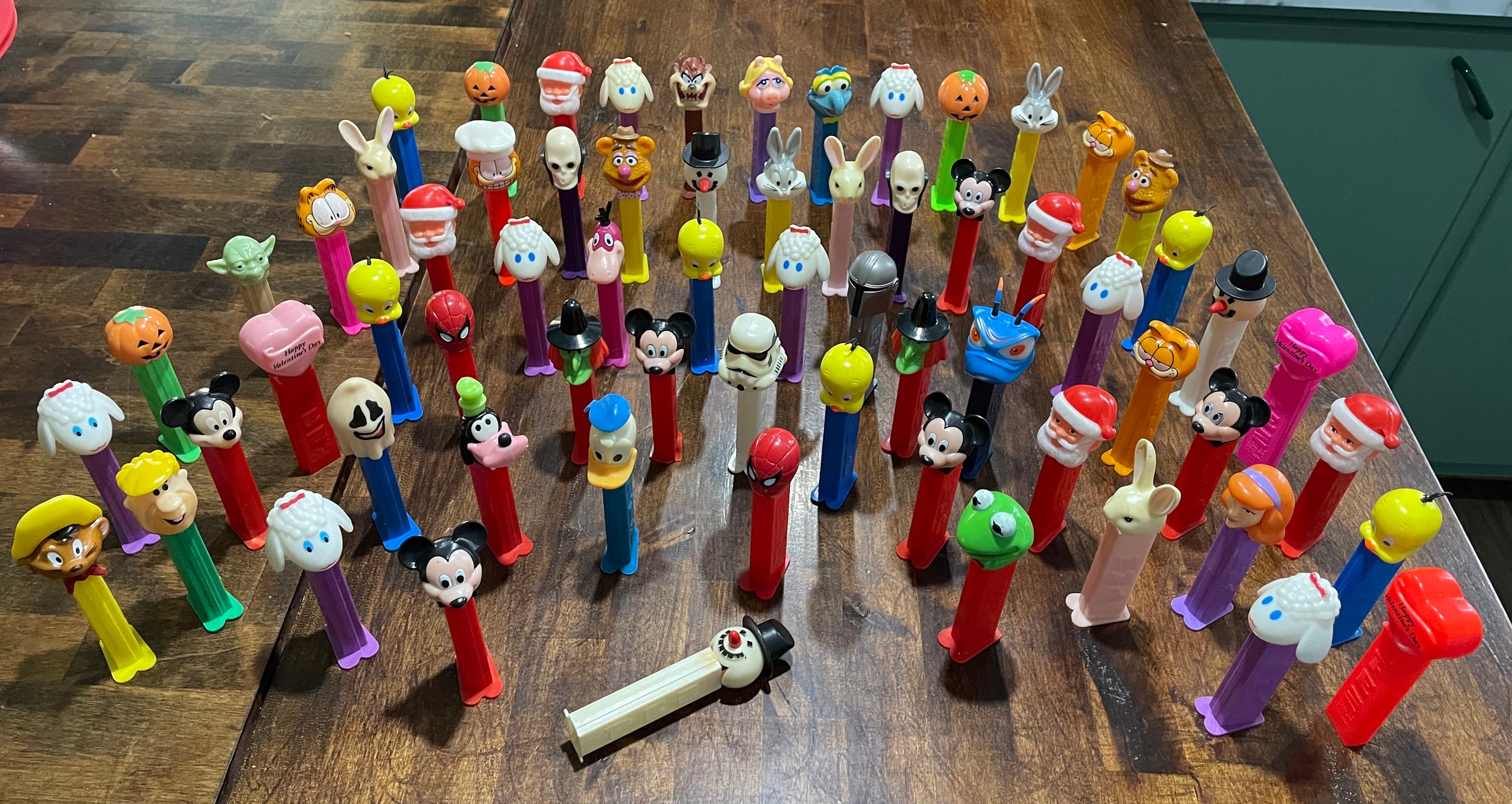 Vintage Pez Candy Dispensers Qty of 66 - Etsy