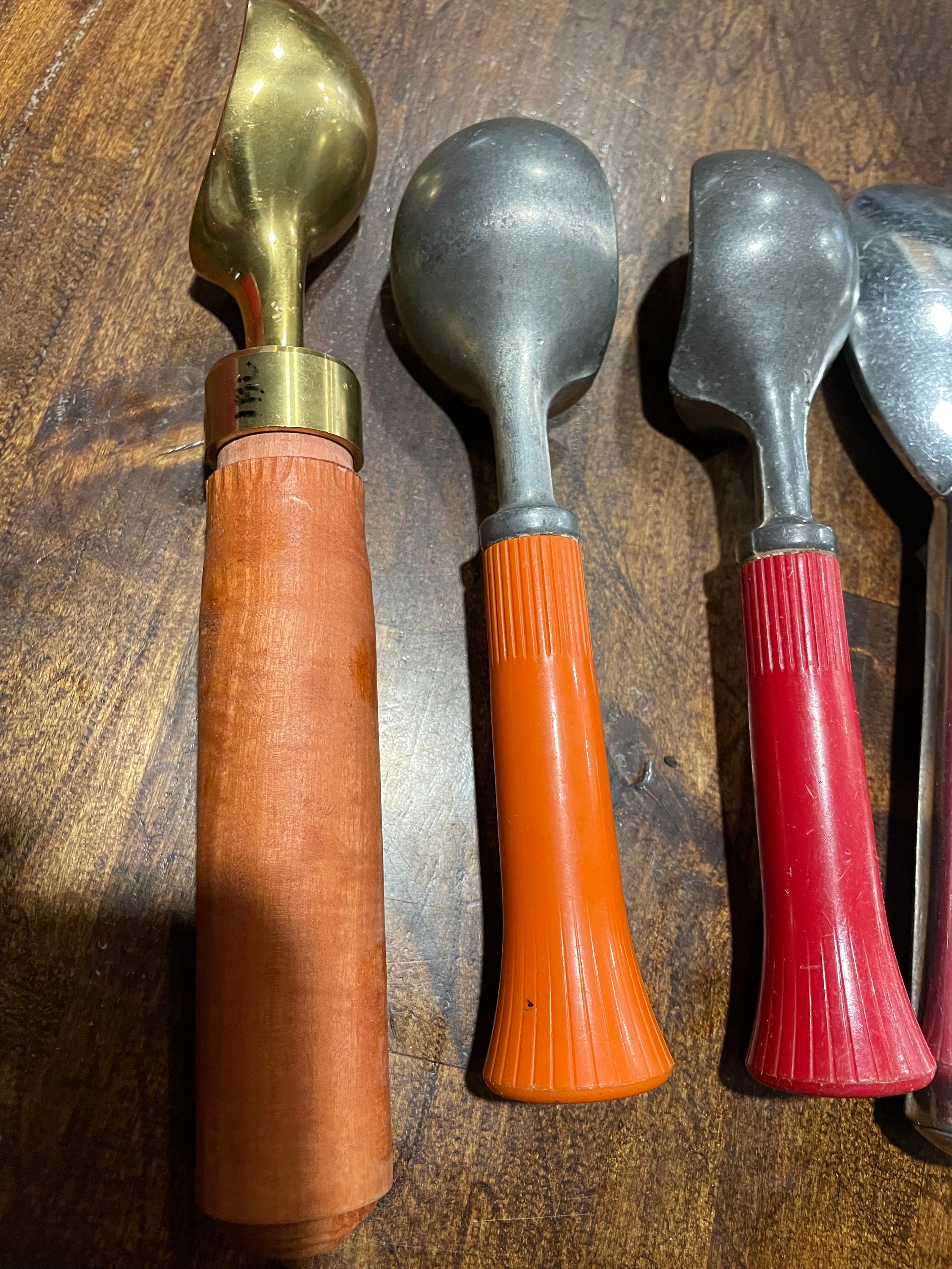 1950s Ice Cream Scoops, Etc. Qty of 7 