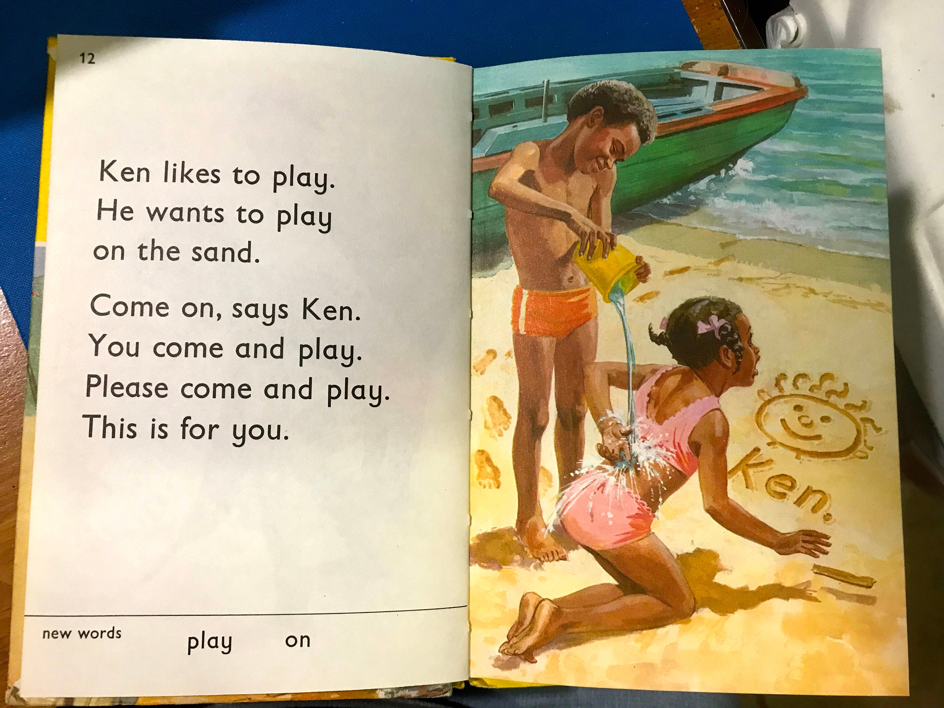 Vintage 1974 on the Beach Ladybird Book - Etsy