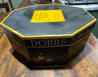 1950's Dobbs New York Fifth Avenue 8 Sided Hat Box - Etsy