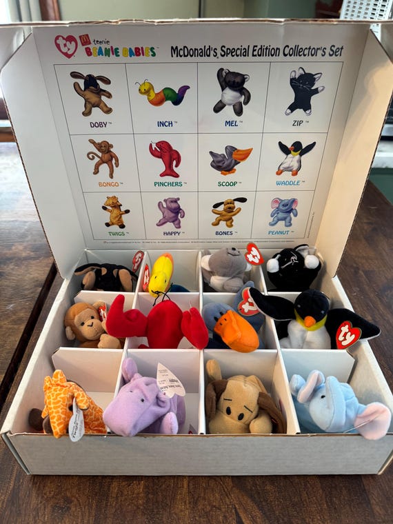 1998 Mcdonalds Teenie Beanie Babies Special Edition Set IOB - Etsy