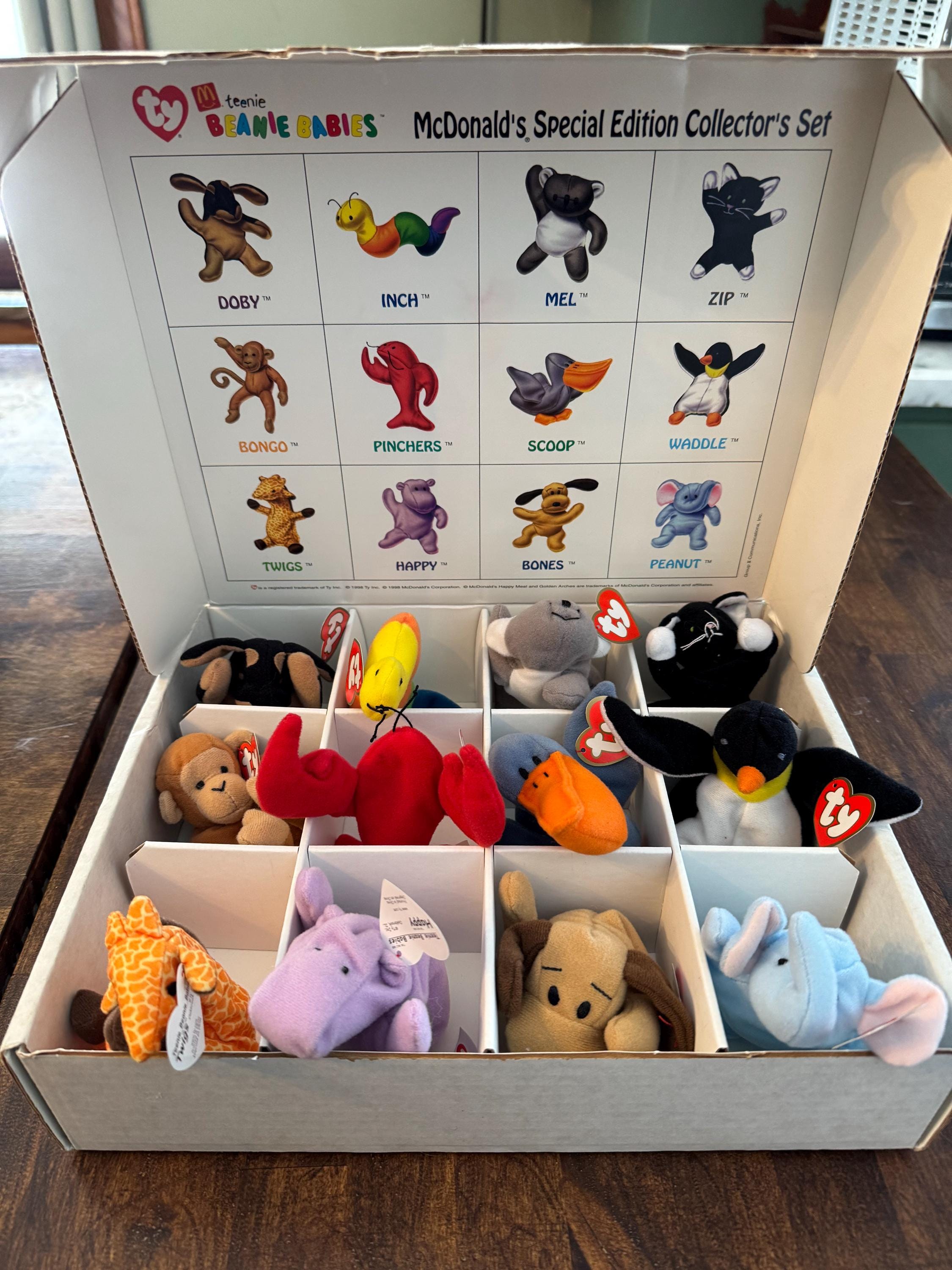1998 Mcdonalds Teenie Beanie Babies Special Edition Set IOB - Etsy
