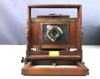 Rare 1896 Empire State Camera Rochester Optical Company "Wood Camera"