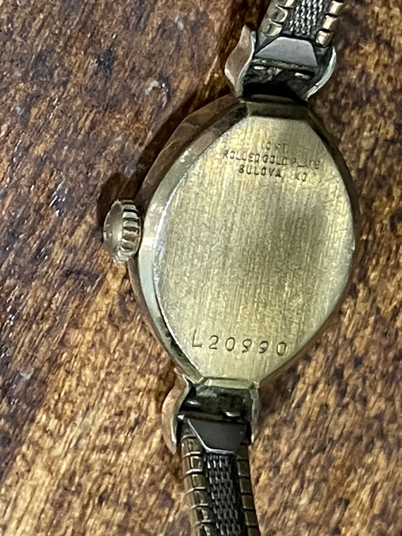 Ladies Bulova 10K RGP Watch 1960 Era Gem