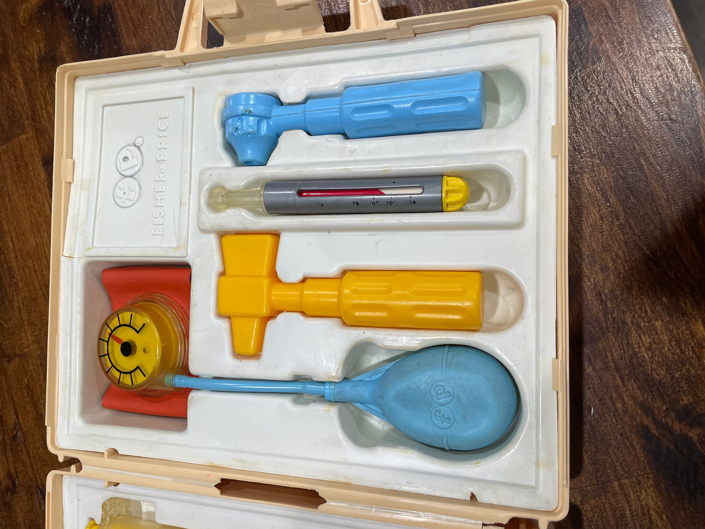 Vintage 1977 Fisher Price Toy Medical Kit - Etsy