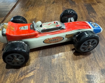 1970 Ezra Brooks Indy Car No 10 Whiskey Decanter