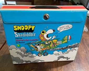 Mattel　60’スヌーピー　Skediddler　SOPWITH　CAMLE 1969 Rare Mattel Snoopy Skediddler WWI Flying Ace Sopwith Camel