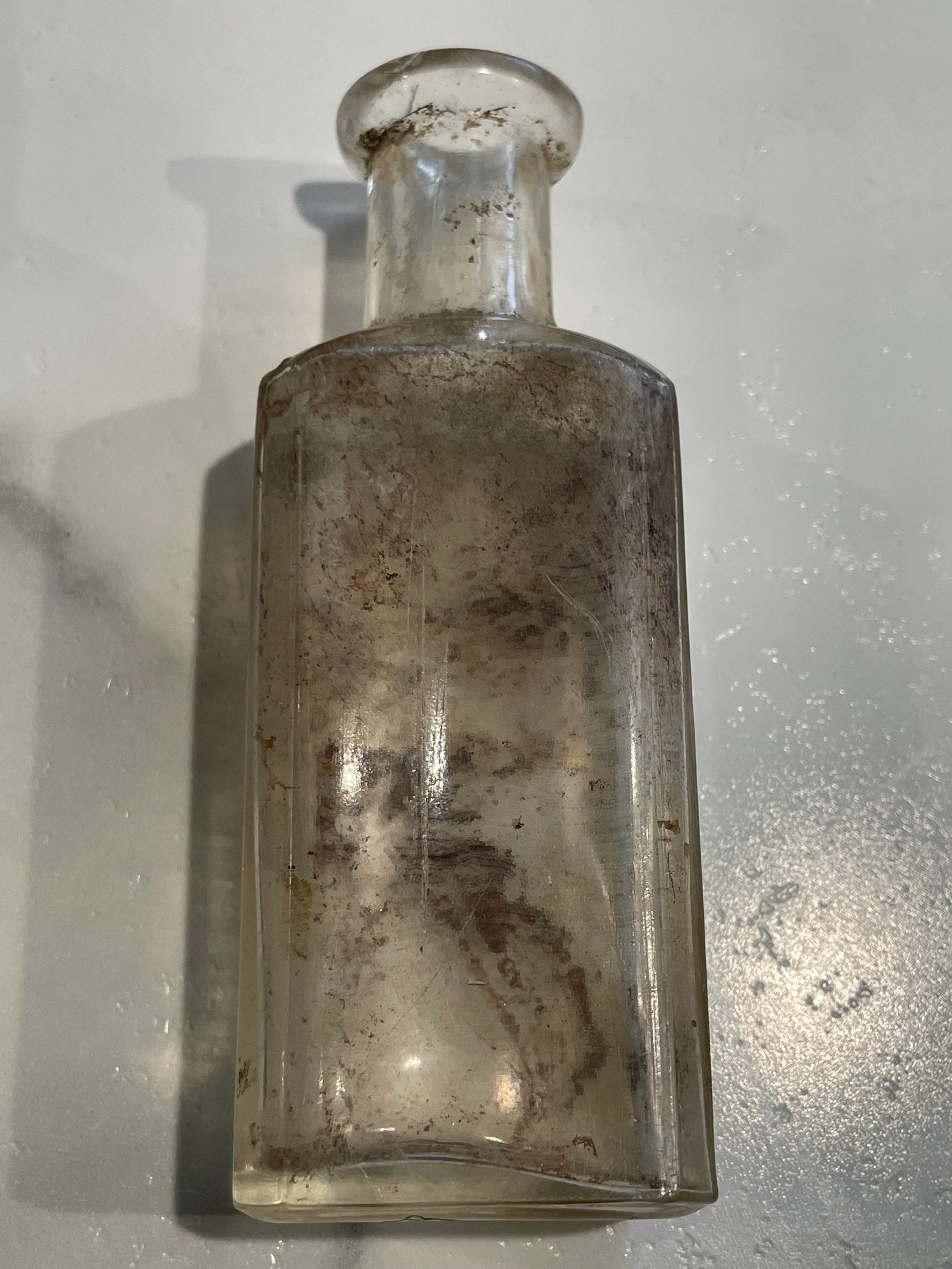 1800 Era Medicine Bottles Qty of 3 (one is Blueish Green