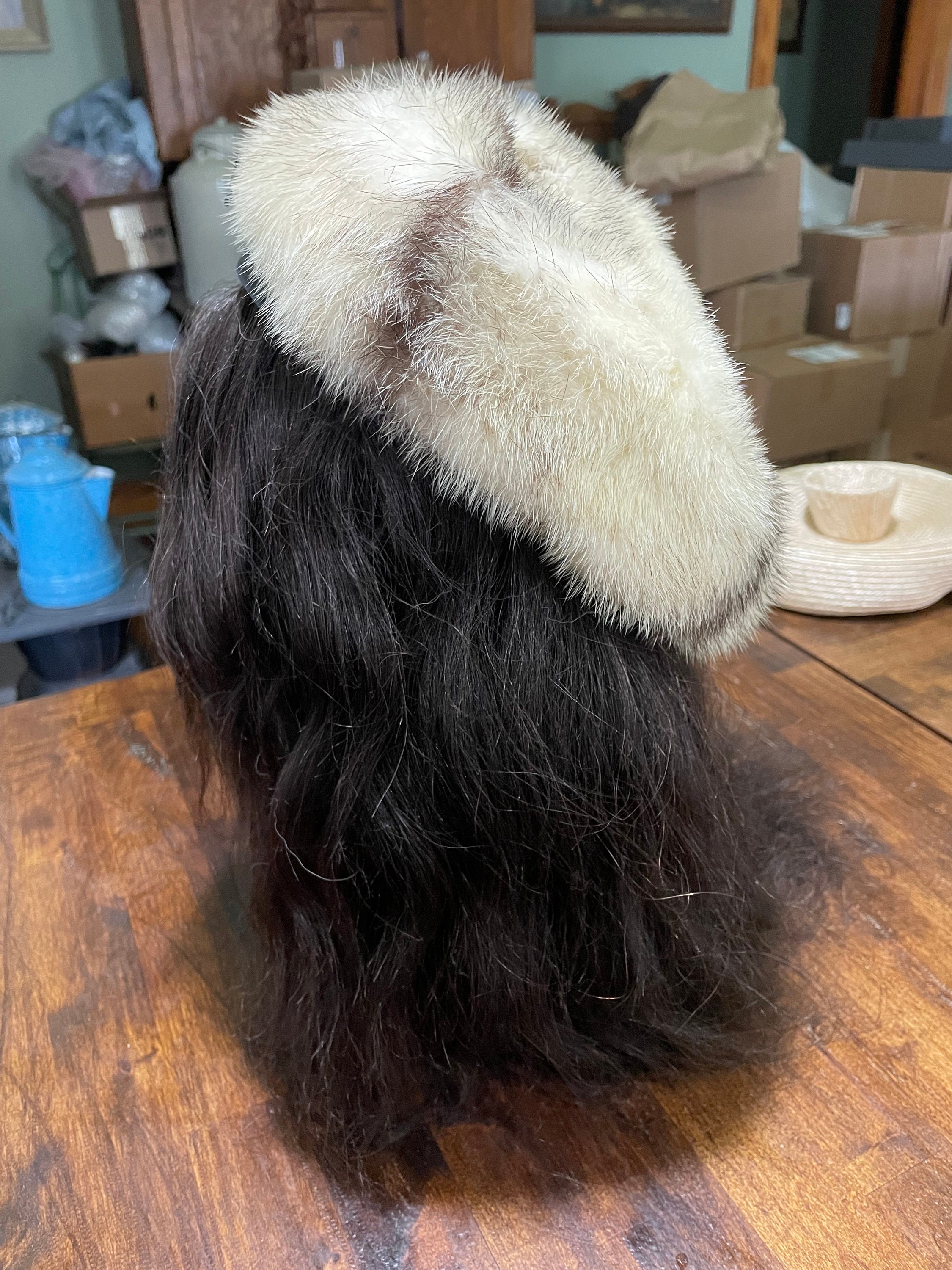 1950 Era Edythe and Marie Fur Cloche Hat - Etsy display picture 1