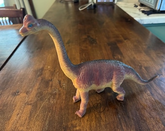 1980's Lucky Star Dinosaur Brachiosaurus Figure