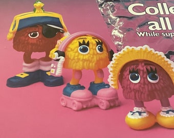 1989 Very Rare Mcdonalds Funny Fry Friends Translite - Etsy